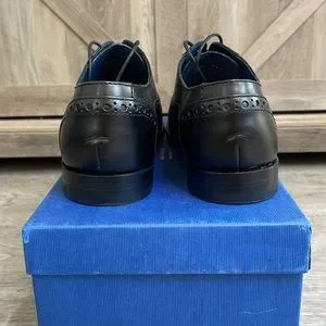New Barker Grant Black Calf Leather Oxford Shoes Made in England UK 7 = US 7.5 Barker | Shoes | New Barker Grant Black Calf Leather Oxford  main image 2